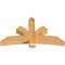Ekena Millwork Davenport Rough Sawn Timber Gable Bracket, Western Red Cedar, 60"W x 35"H x 6"D x 6"F, 14/12 Pitch GBW060X35X0606DAV00RWR - alternate 3